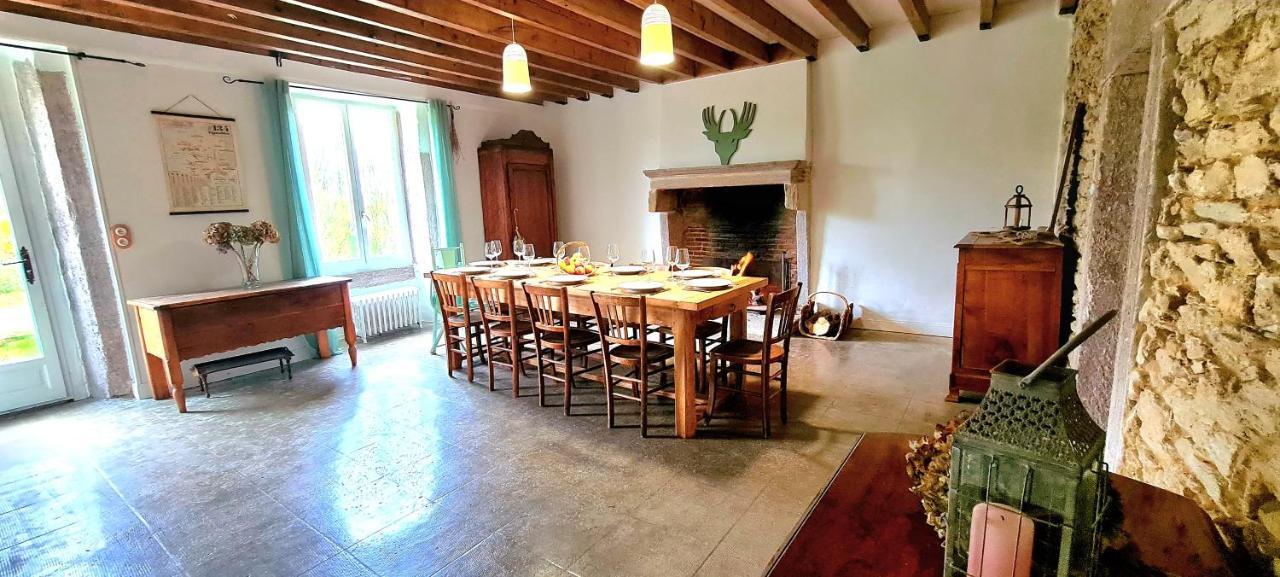 Вилла Le Terrier Maison De Campagne 250 M2 Grande Capacite 20 Couchages, 4500M2 De Terrain Saint-Pierre-du-Chemin Экстерьер фото